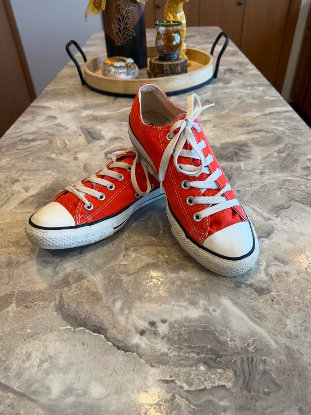 Converse Chuck Taylor All-Star low top golden poppy orange/white